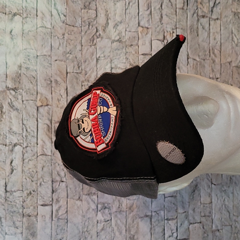 Bubba Gump Orlando Black & Gray Mesh Snapback Hat